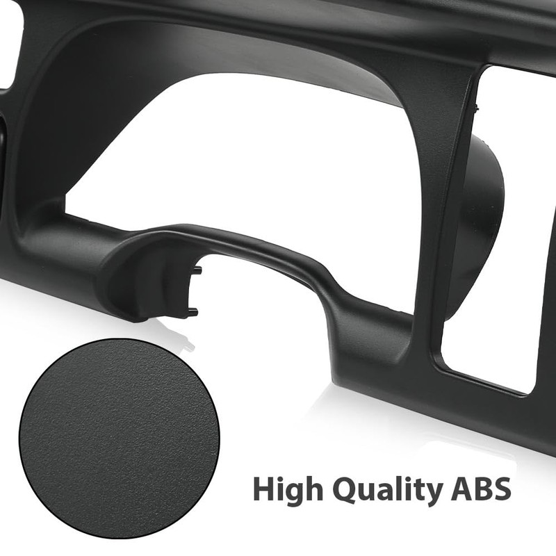G-PLUS Dash Board Bezel Cover Double Din Compatible with Dodge
