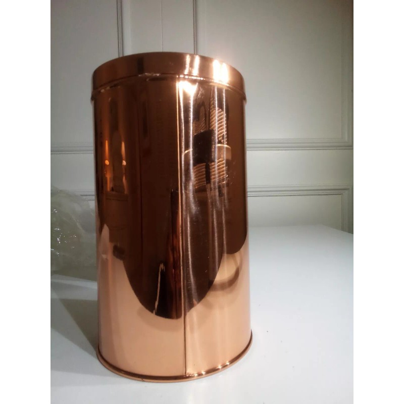 Vintage (New in Box) Solid Copper Wine Bottle Cooler Brass