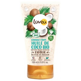 Lovea Exfoliating Body Scrub Organic Coconut Oil 150 ml
