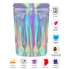 RIGHTPAK Holographic Stand Up Pouches 25 Pieces - 16cm x