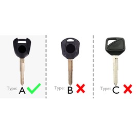 ZEXDDI Compatible With Africa Twin CRF1100L CRF1000L CRF 1000 1100 L XRV750 CNC Motorcycle Key Cover Case Keyring Key Chain (Blue)