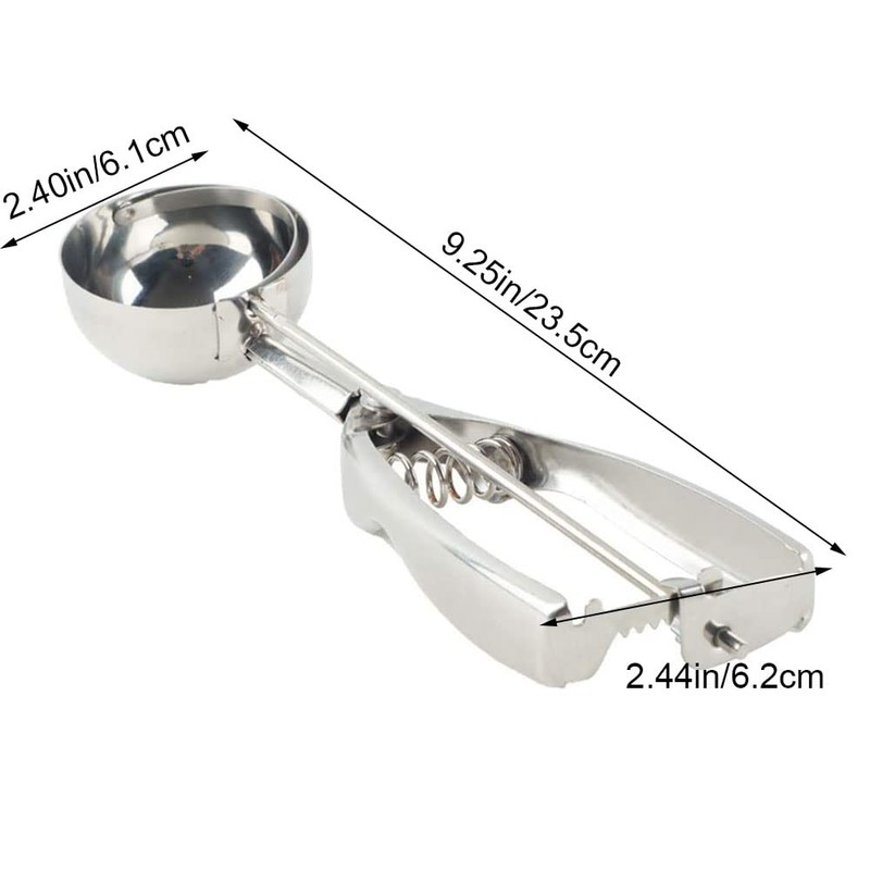 Ice Cream Scoops Fruit Scoop Stainless Steel Cookie Scoop for