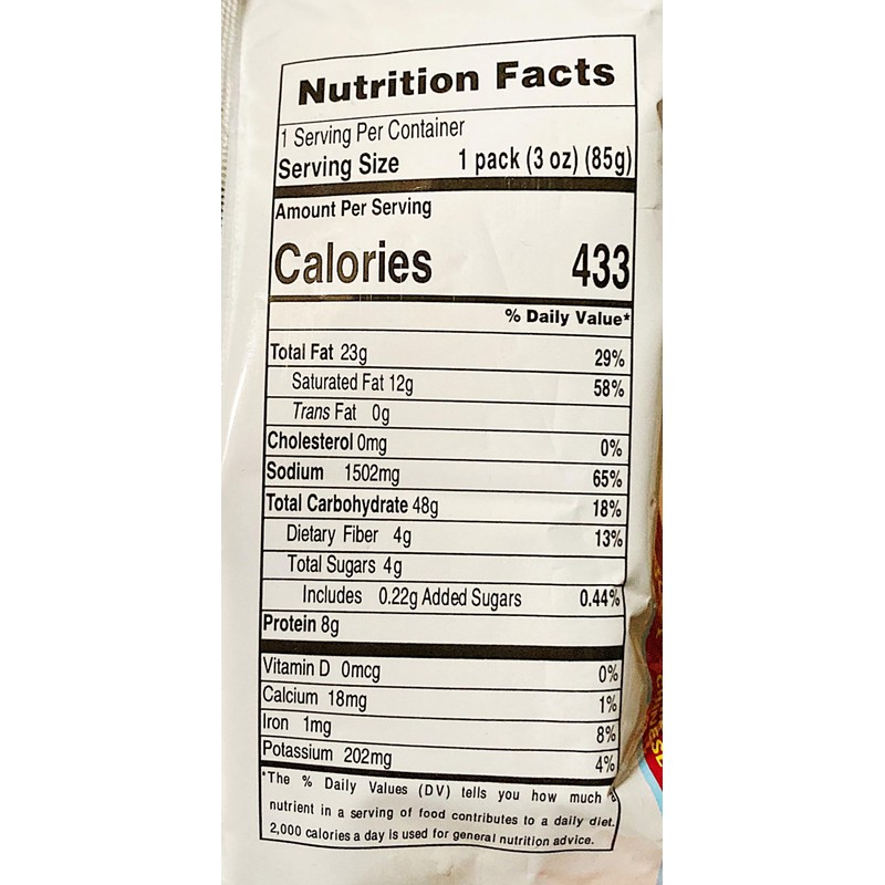 Ramen Noodles, Chinese Onion Flavor, 3 oz, Instant Asian Noodles,10