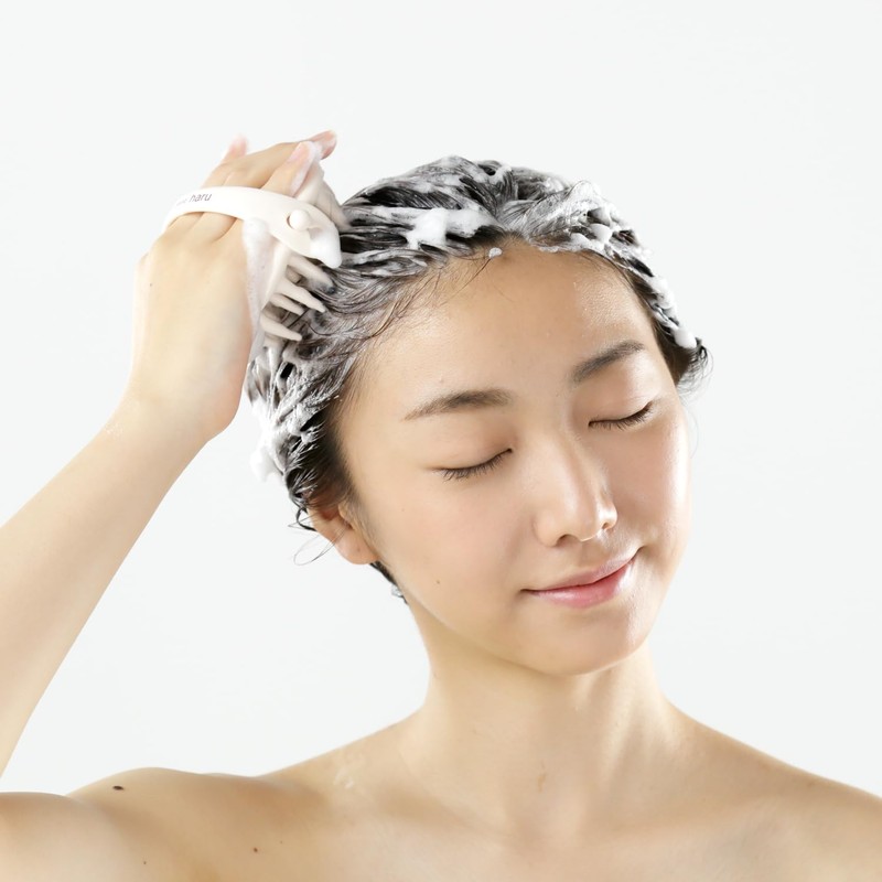 Haru Refreshing Shampoo Brush, Scalp Care, Promotes Blood Circulation, Scalp