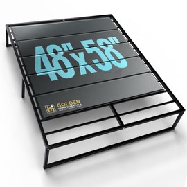 Golden Home Essentials 58in x 48in Bunkie Board, Heavy Duty Bed Board for Frame Under Mattress to Stop Sagging Mattress