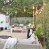 Mlambert 96FT LED Outdoor String Lights, Dimmable Waterproof Patio Lights