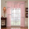 Today's Curtain Emelia Original Voile Panel 84", Rose, 60" W