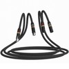 Monosaudio A202X HiFi XLR Cable (5N OFC Silver-Plated Copper, 5X0.5