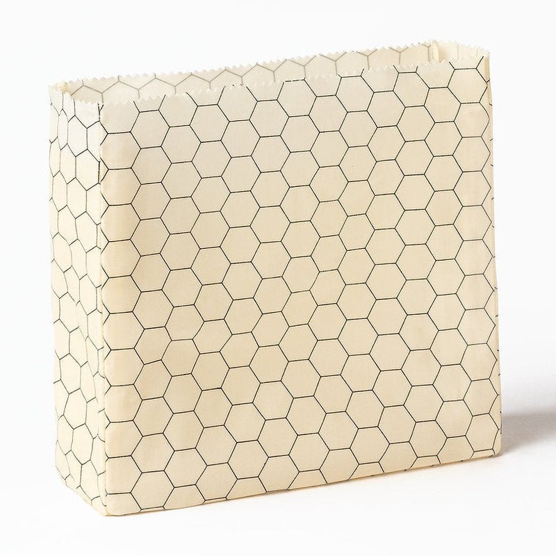 SuperBee Beeswax Bread Bag & Food Storage Bag, Small Spicy