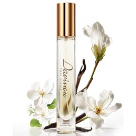 Davimono Parfum for Women (Grade: P), Gentle and Long-Lasting Fragrance, Floral & fruit Women's Perfume, Magnolia Jasmine Vanilla, Feminine - 0.34 Fl oz Travel Size, No.04