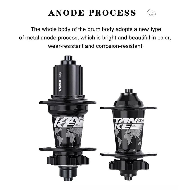 Tanke Mazas Tronadoras MTB 32 Hoyos HG 7-12v Aluminio,Eje para