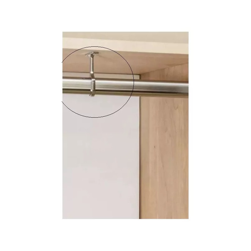 Herrajes Guerrero Soporte Central Para Tubo Redondo 1 PuLG Brida