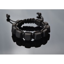 World Crmy Original Shungite Bracelet | Maximum Protection | Conductivity Test | Russian Karelia Healing Stone | 10 mm Beads