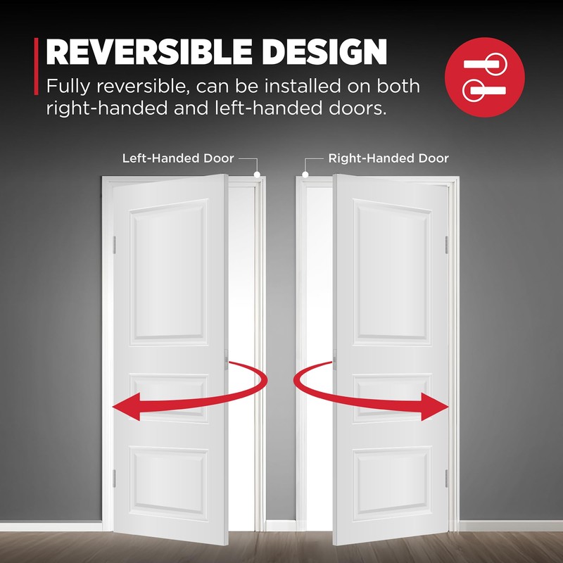 Kwikset Henley Front Door Lock Handle and Deadbolt Set, Entry