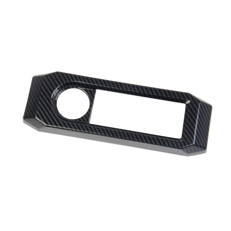 Fewshaw Carbon Fiber Central Control Adjustment Button Panel Cover Trim