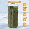 Haafoo Molle Water Bottle Holder, Upgraded 1000D Nylon Tactical Molle
