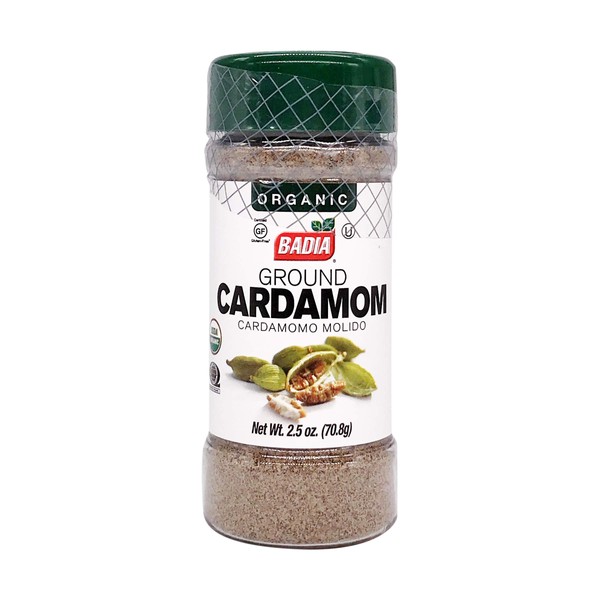 BADIA SPICES Organic Ground Cardamom, 2.5 OZ