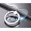 Clear Phone Ring Holder, Diamond Finger Grip Stand (Heart Shape)