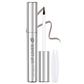 Erinde Peel-Off Delineador de Labios, Delineador de Labios de Larga Duración y Resistente al Agua, Lápiz de Labios Mate Despegable, Tinte de Labios Peel-Off Tatuaje, Apto para todo tipo de pieles, #4 Cool Cocoa