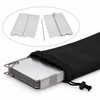 Aluminum Camping Stove Wind Shield for Outdoor Cooking – Multi-Panel