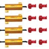 YUNPICAR 50W/25W 6Ω Warning Light Canceller, Turn Signal Resistor, Hifra