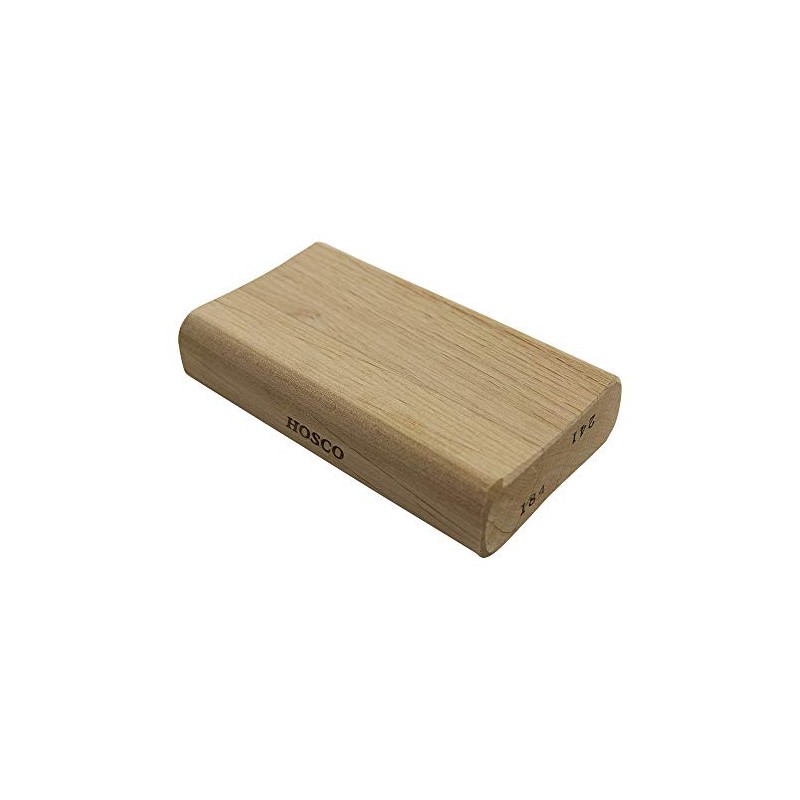 HOSCO Luthiers Tools Wood Sanding Block 7-1/4" (184R)/9-1/2"(241R) TWSB-1
