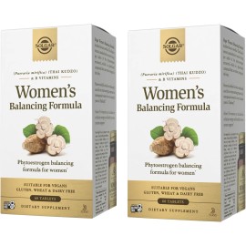 Solgar Women’s Balancing Formula 60 Tabs Pack of 2 Hormone Support