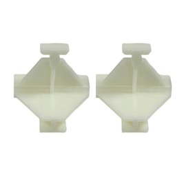 Sevomie WPW10671904 W10671904 Silverware Basket Support Clip Compatible with Whirlpool Dishwasher - Set of 2