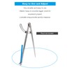ZLKSKER 10 inch Professional Woodworking Compass with Pencil Holder Lockable