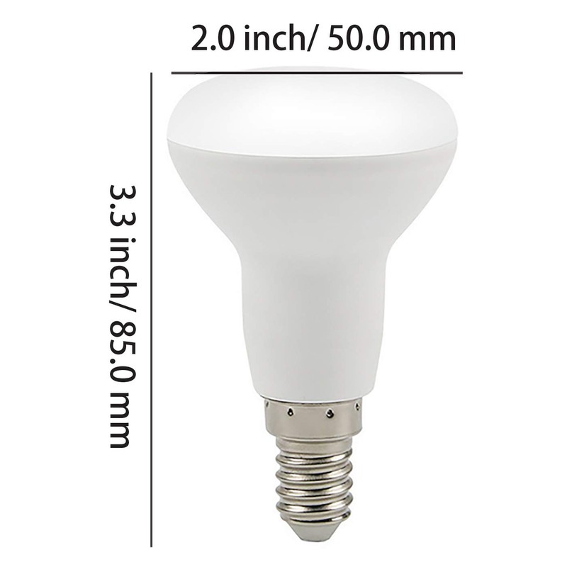 BesYouSel R50 LED Lamp E14 Base 5W (45W Incandescent Bulb