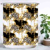 Ulticool Shower Curtain - Panther Leopard Chic - 180 x