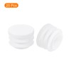 QUARKZMAN 20pcs Round Plastic Plugs Pipe End Caps 18mm (0.71")