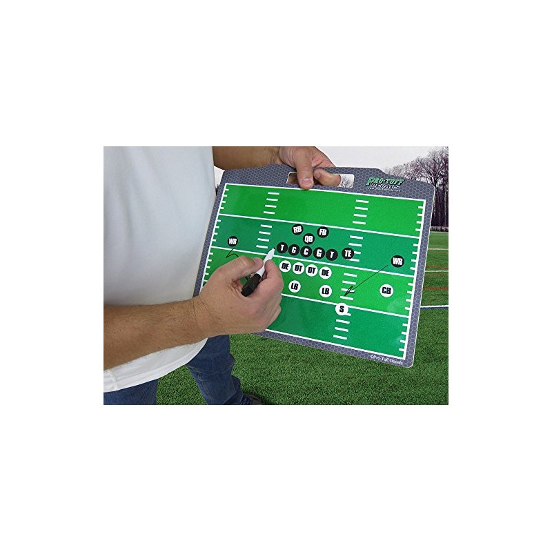 Pro-Tuff Decals Coaches Helper Magnetic Football Board for Plays and