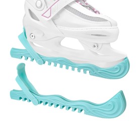 Lnrkai Kufenschoner Schlittschuhe Schoner, Verstellbarer Schlittschuhe Zubehör Für Eiskunstlauf Eishockey Schuhe Für Damen Kinder (1, Mintgrün, M)