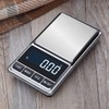 ELECTRONS Jewelry Scale,Reloading Weighing, High, Precision Digital Pocket Scale (Silver-500g/0.01g)