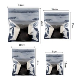 beihuazi® ESD Bags Anti-Static ESD Shielding Bags Resealable Antistatic Bag for PC Accessories Sensitive Electronic Parts Pack of 80