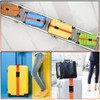 2Pcs Luggage Straps,Orange Packing Belt Suitcase Straps on Your Trip