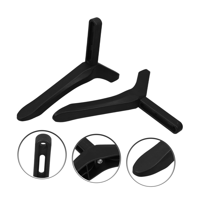 CIYODO 1 Set Tv Stand Base Pedestal Feet Mount Holder