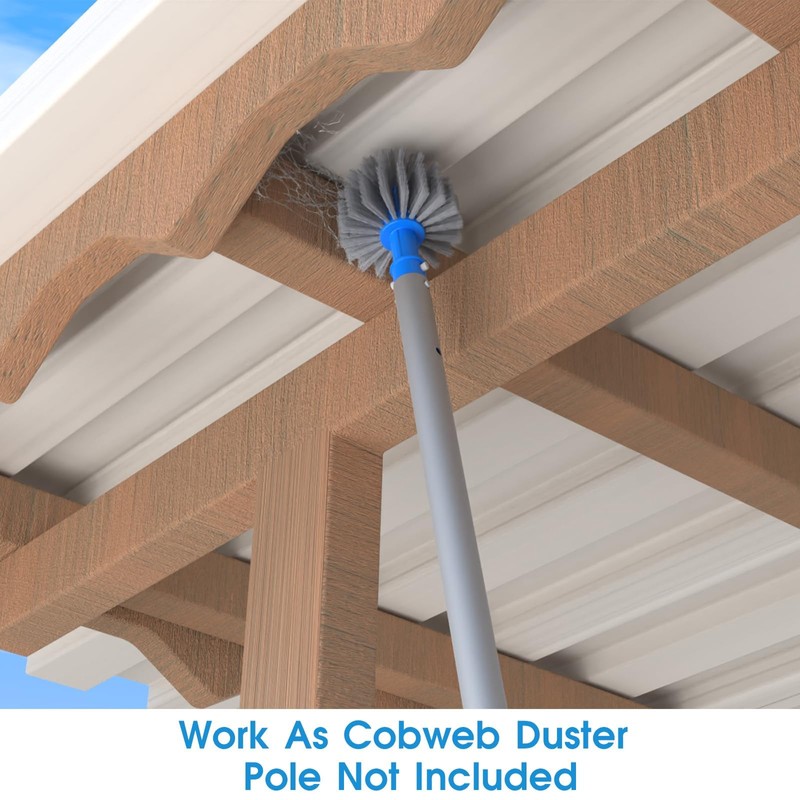 TidyMister Small Pool Brush Head for Cleaning Narrow Corners Steps,
