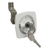 Perko White Flush Lock