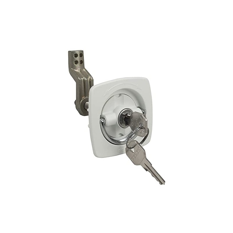 Perko White Flush Lock
