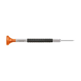 Bergeon 6899 Screwdriver, Ergonomic, Stainless Steel and Delrin Plastic, Rotating Octagonal Head, Watchmaker's Tool, Size: 0.5 mm, Colour: Orange