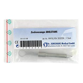 Tweezers Stainless Steel Rust-Proof Pack of 1