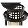 Grave Lantern with Columns 21 cm (Black)