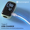 Pulse Oximeter Fingertip with Rechargeable, Oxygen Meter Finger Pulse Oximeter,