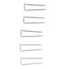 200Pcs Fork Pins U Shaped Stainless Steel Sturdy Durable Wide