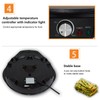 Yctze Electric Crepe Maker, Pancake Crepe Maker 900W Electric Crepe