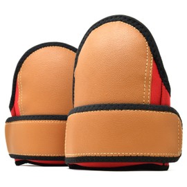 DTA Knee Pad - X-Large Pro Neoprene Kneepads with Single Velcro Strap & Non-Marking Leather Cover - BPKP-XL