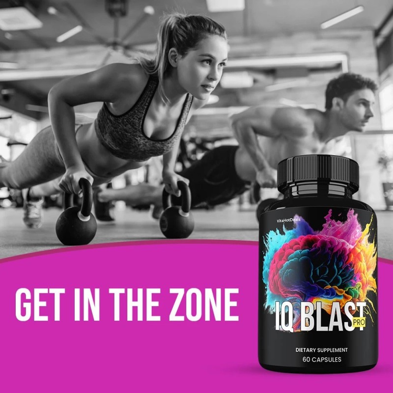 IQ Blast Pro Capsules, IQBlast Pro All Natural Brain &