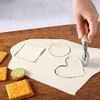 NADMITFEAT Wheel Cutter - Pasta Cutter Wheel - Ravioli Crimper